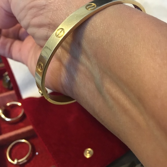 SOLD NO LONGER AVAILABLE! Cartier Love Bracelet - Picture 8 of 8